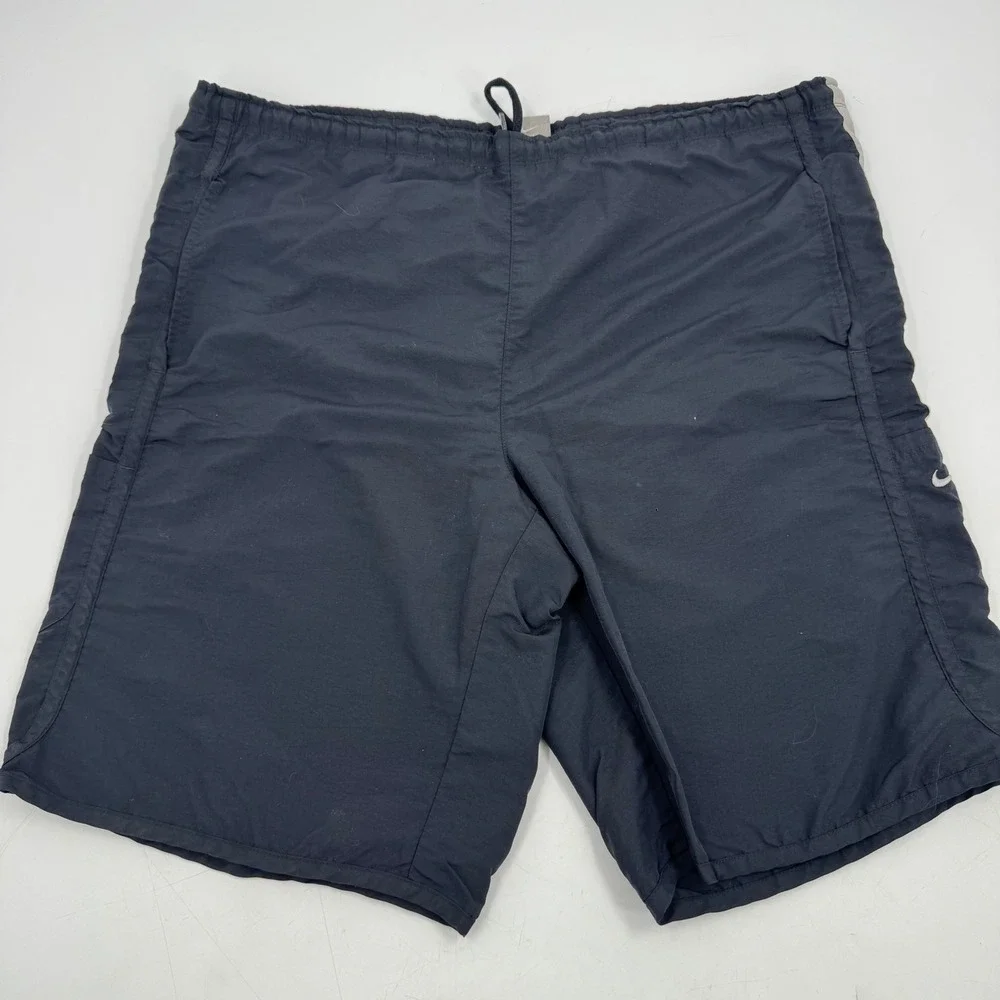 Vintage‎ Y2K Nike Mens XL Black Swimming Trunks Shorts